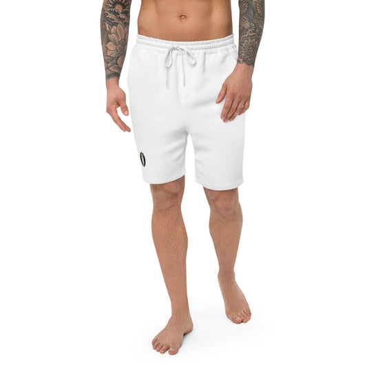 White Omnia Traditional Fleece Shorts
