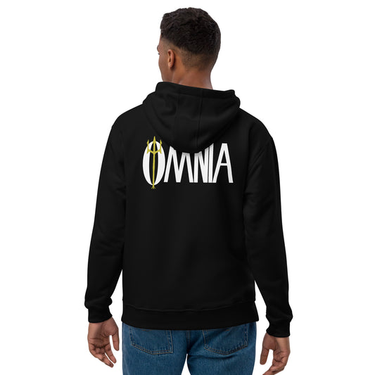 Black Omnia Traditional Hoodie