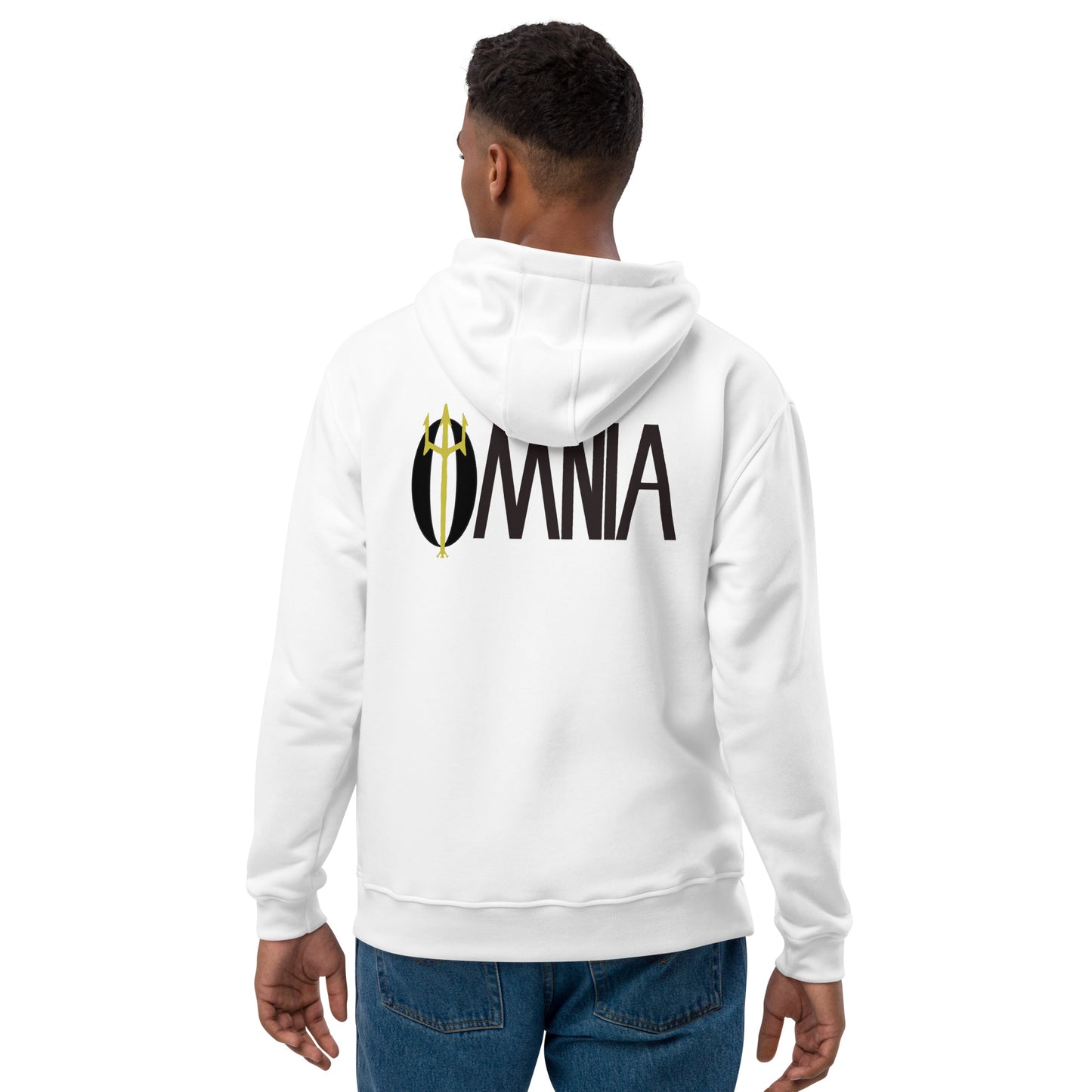Omnia Traditional White Hoodie